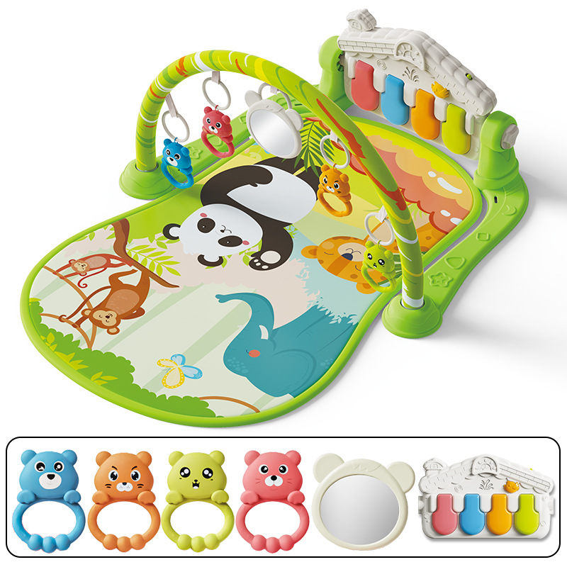 Baby Foot Piano Play Mat Early Education Musical Rattle — foto 4
