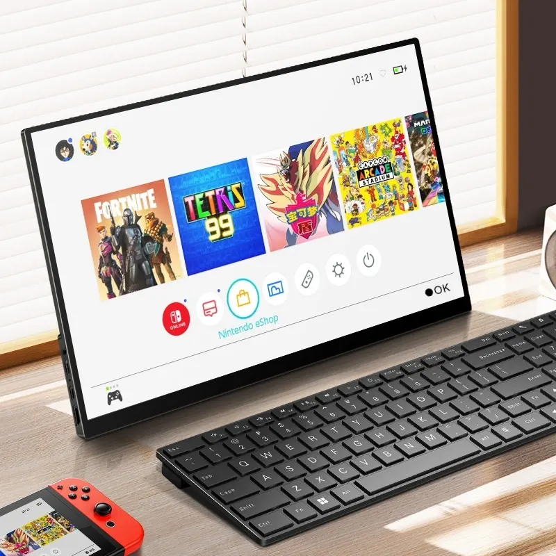 Touch Portable Monitor Mobile Phone Computer Game External Expansion