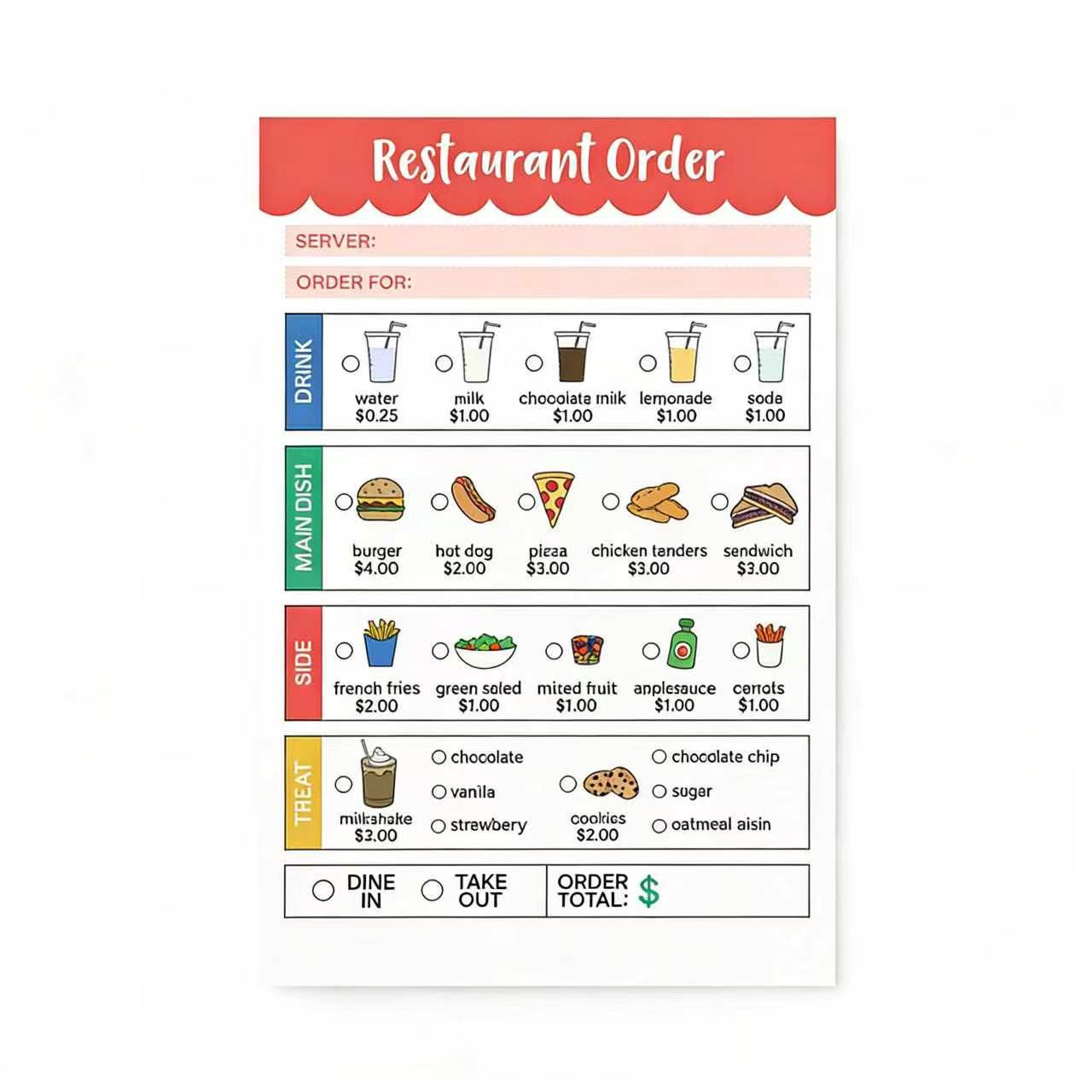 Childrens Role-Playing Interest Notebook In Stock 2