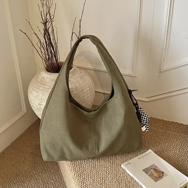 Autumn Casual Underarm Shoulder Bag Trendy And Vintage Green - Shop at LoveMi