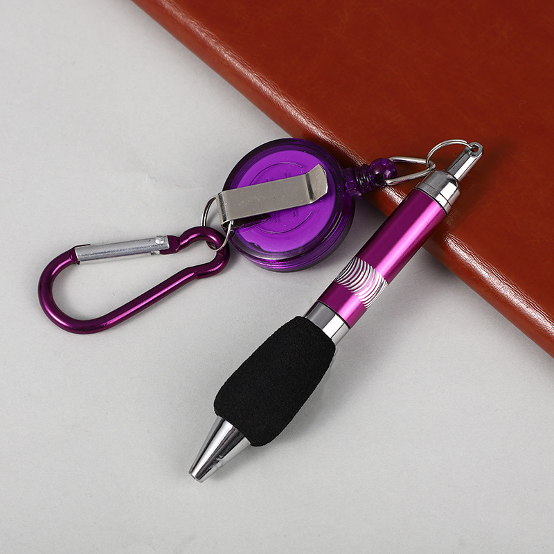 Title 3, Metal Line Drawing Pen Drawstring Ballpoint Pen...