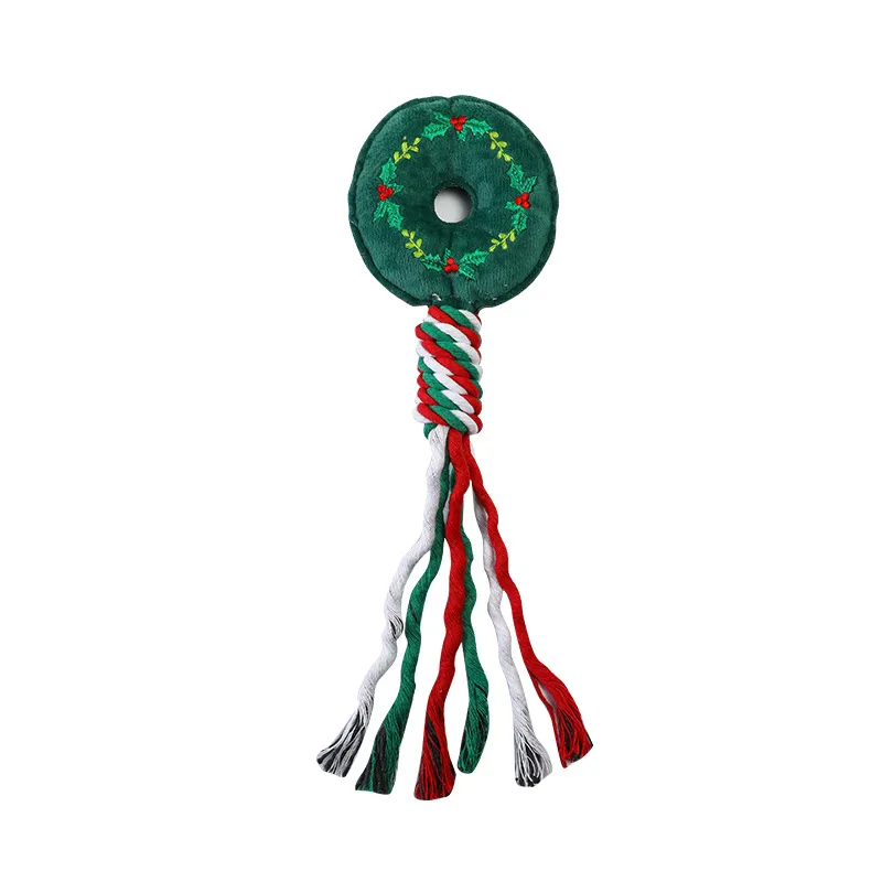 Christmas Cotton String Pet Plush Toy Molar Resistance – image 2