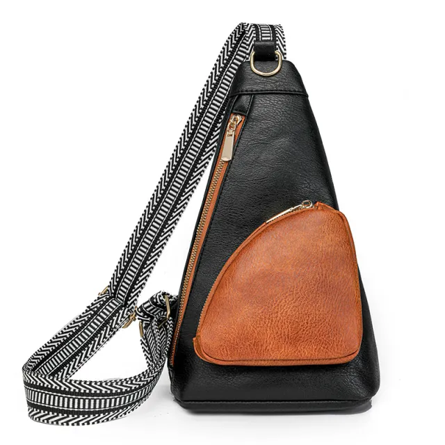 Retro New Style High grade Shoulder Messenger Bag For Women Black - Shop at LoveMi