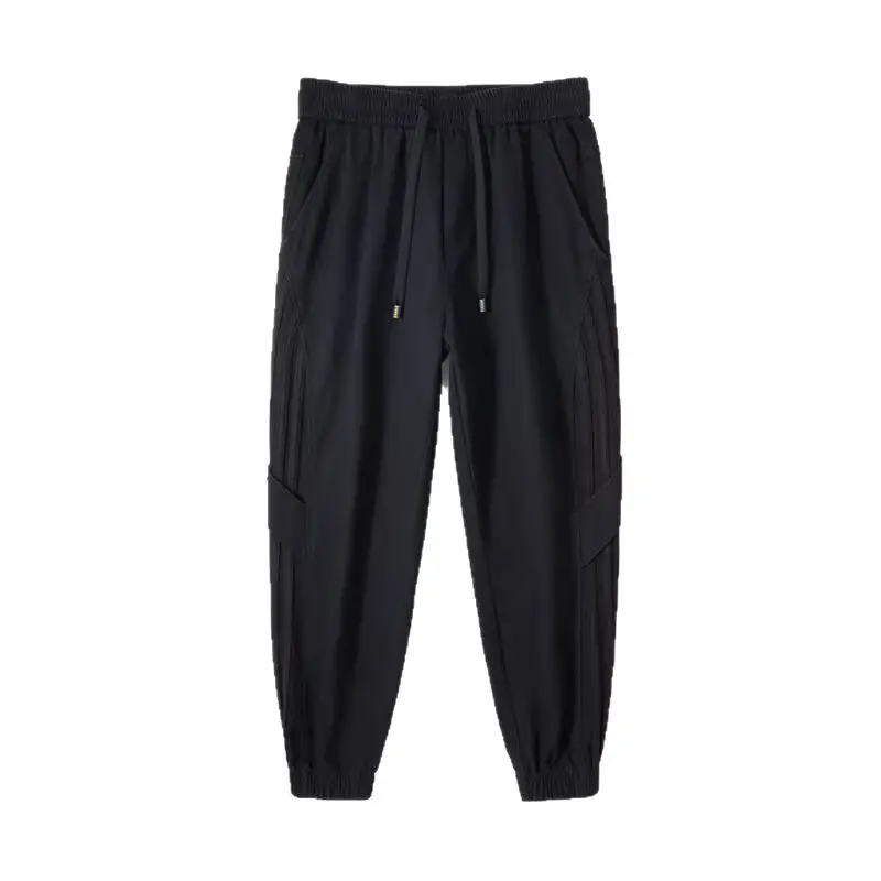 Mens Loose Fit Trendy AnkleTightening Pants