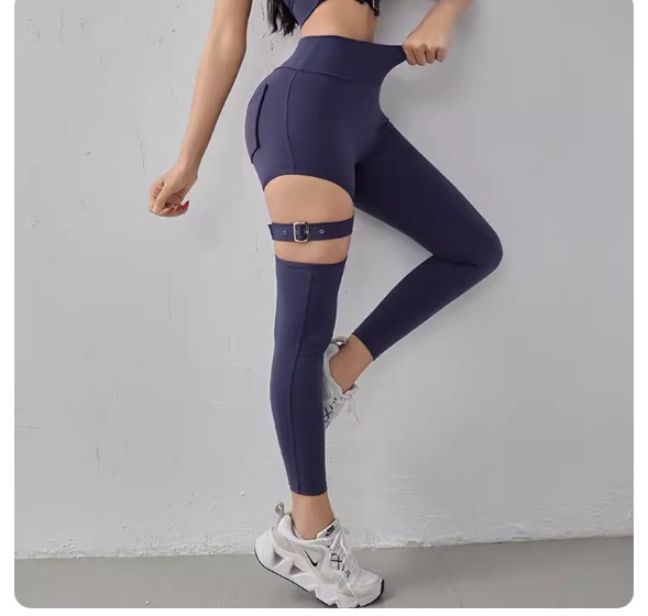 Title 1, Damen High Waist Sport Leggings mit Hüftlift fü...