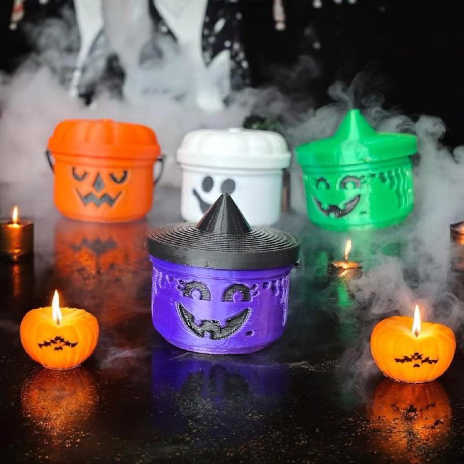 Horror Mini Cloth Bucket Figurine
