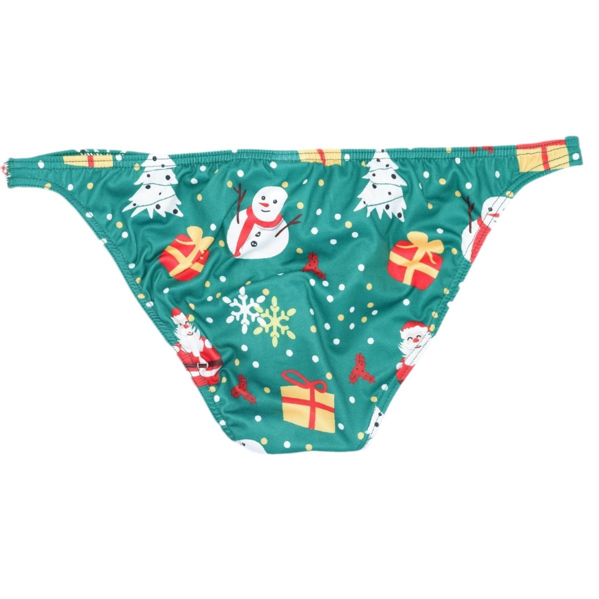 Men's Printed Breathable Underwear, Low Waist Triangle Pants