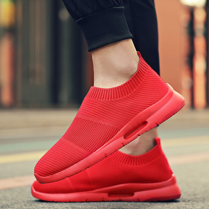 Mens Breathable Mesh Sneakers Trendy And Lightweight