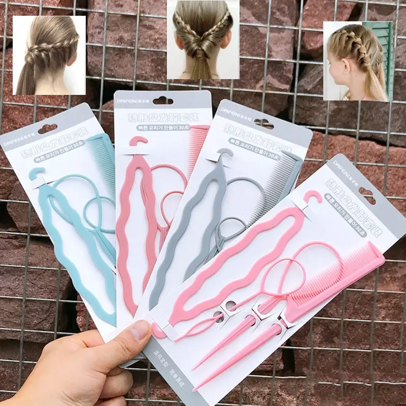 Plastic Comb Pattern Design Hair Pulling Needle