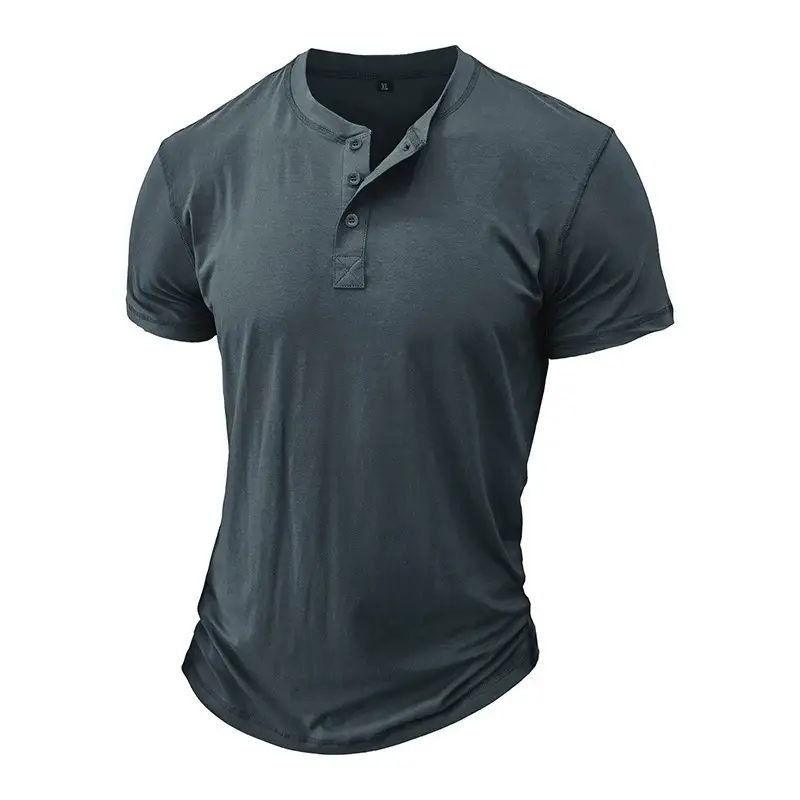 Men's Short-sleeved T-shirt With Round Neck