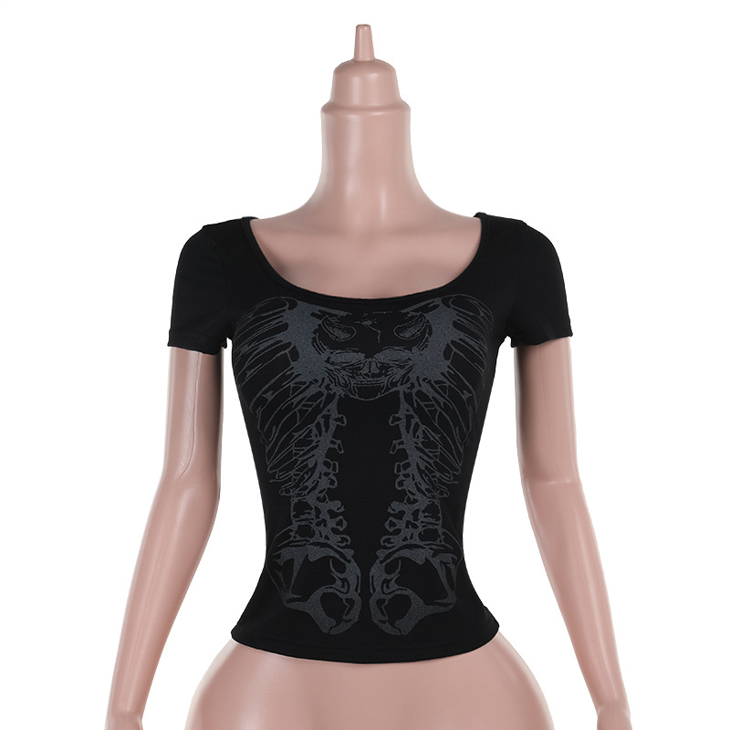 Punk Fashion Slim Top For Women