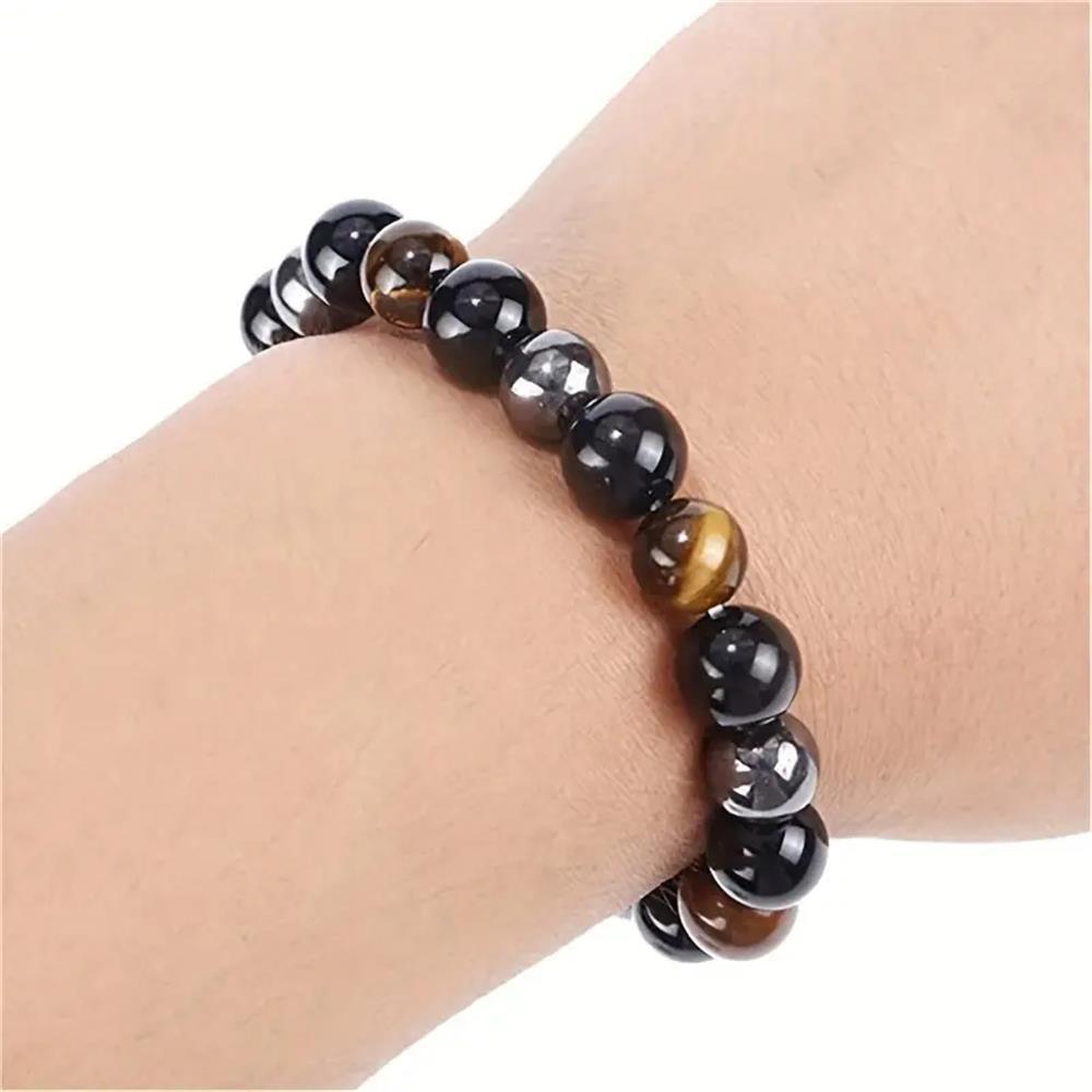 Same Unisex Style Couple Tigereye Protection Bracelet