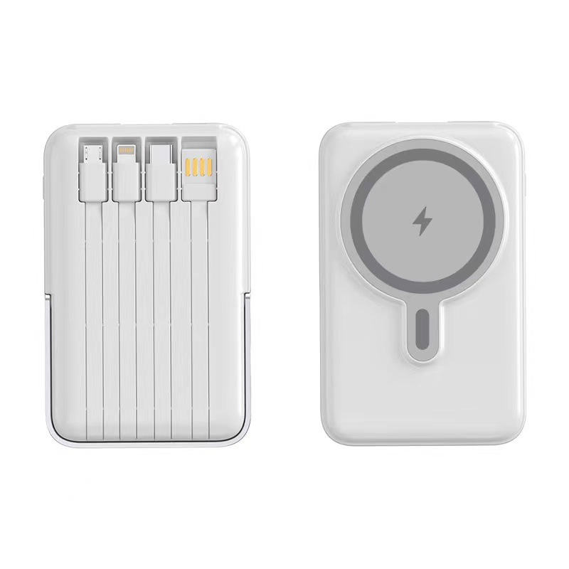 20000mAh Power Bank Magnetic Wireless Charger Battery Pack for IPhone & Android - Photo 10 sur 10