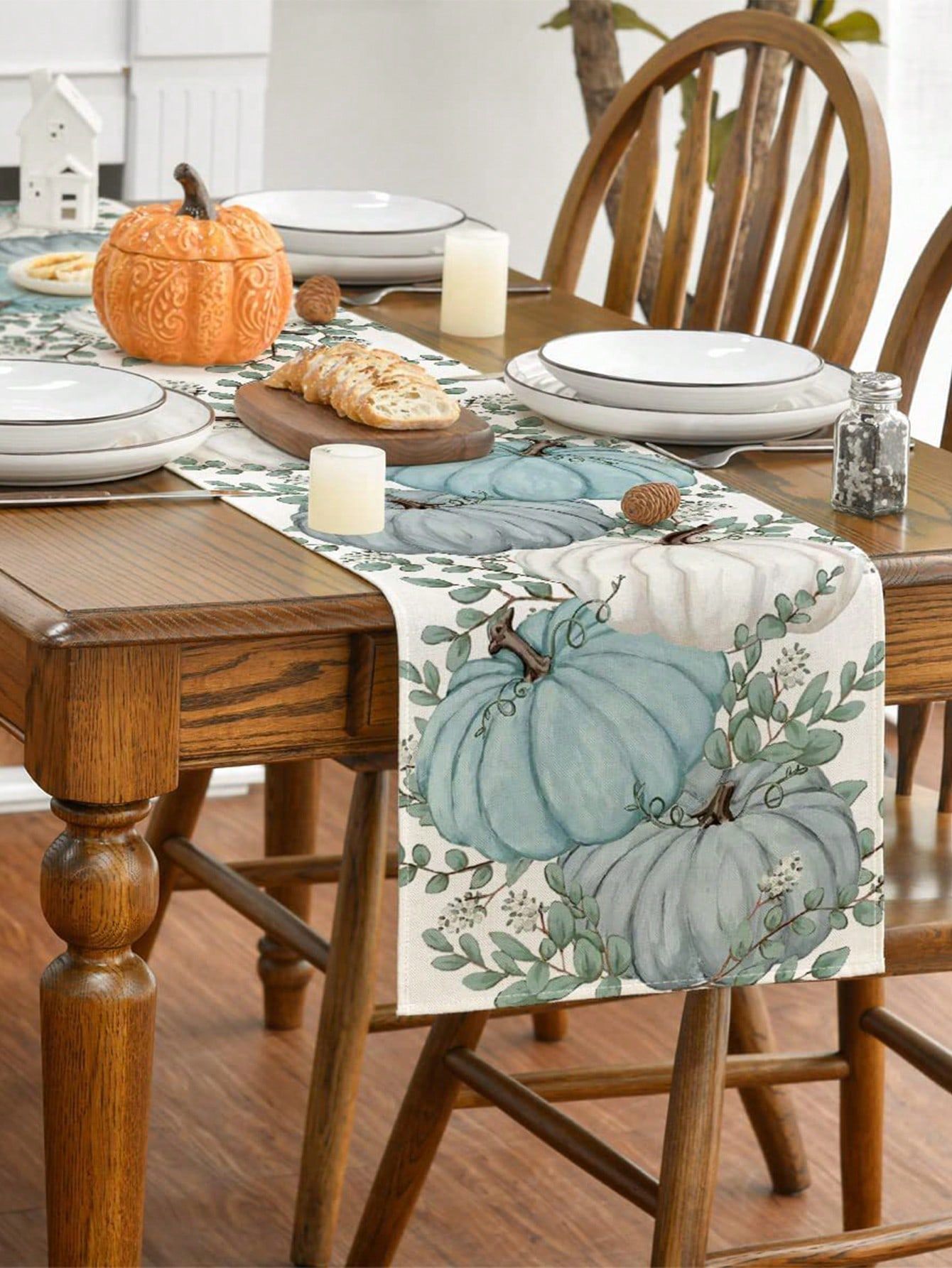 Title 4, Christmas Tree Printing Waterproof Dyed Tablecloth