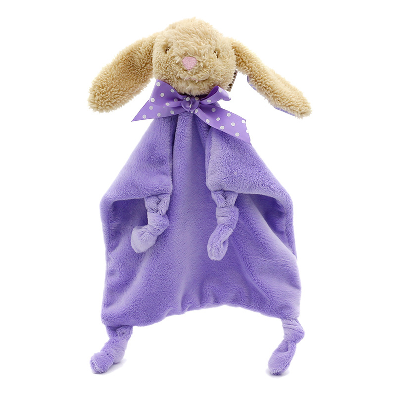 Purple Rabbit Appeasing Towel