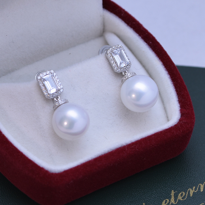 S925 Silver White Pearl