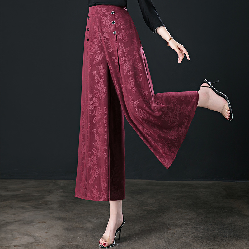 Women's Wide-leg Pants Summer Thin Loose High Waist