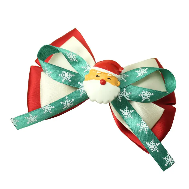 Christmas Cloth Headdress Flower Cute Super