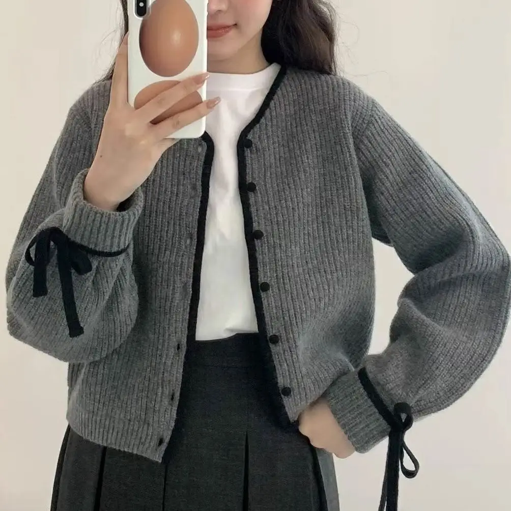Women's French-style High-grade Knitted Cardigan