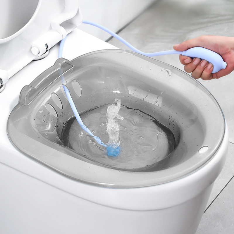 Gray Transparent Flusher 210g