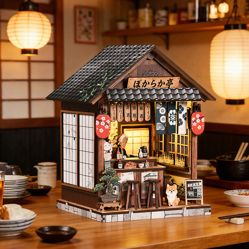 Hand-assembled Architectural Model Creative Toy Gift House Decoration