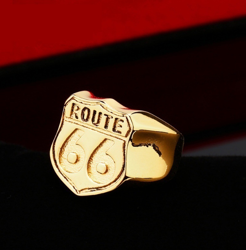 Title 3, Flying Route 66 herenring – een stijlvolle acce...