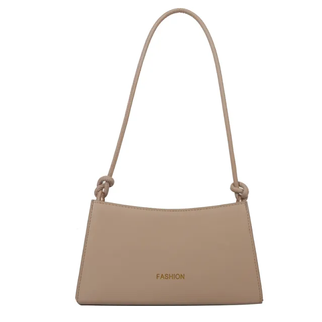 Simple Shoulder Personality French Candy Color Underarm Women's Bag Khaki - Shop at LoveMi