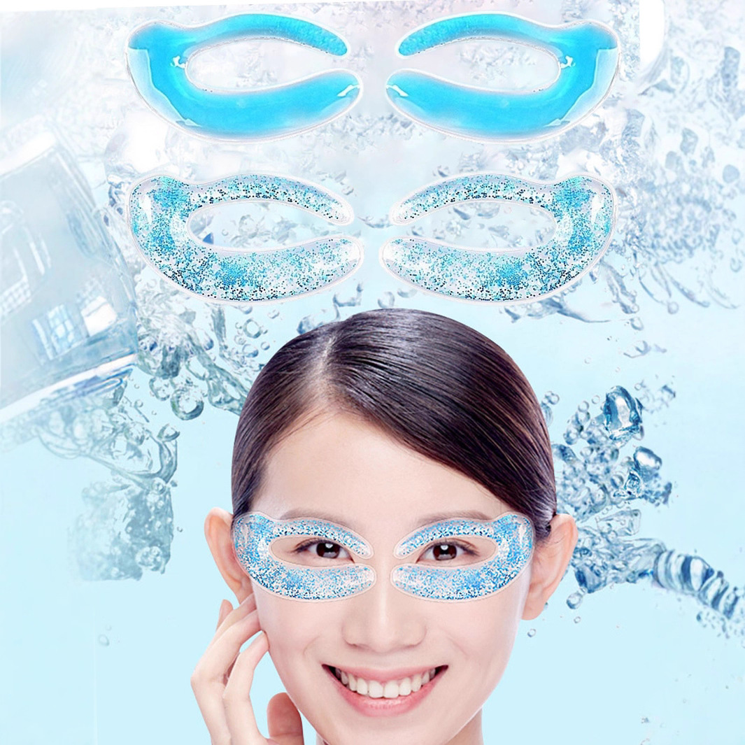 Eye Patches With A Cat-eye Opening Gel-based Under-eye Patches For Physical Soothing And A Cooling Eye Treatment