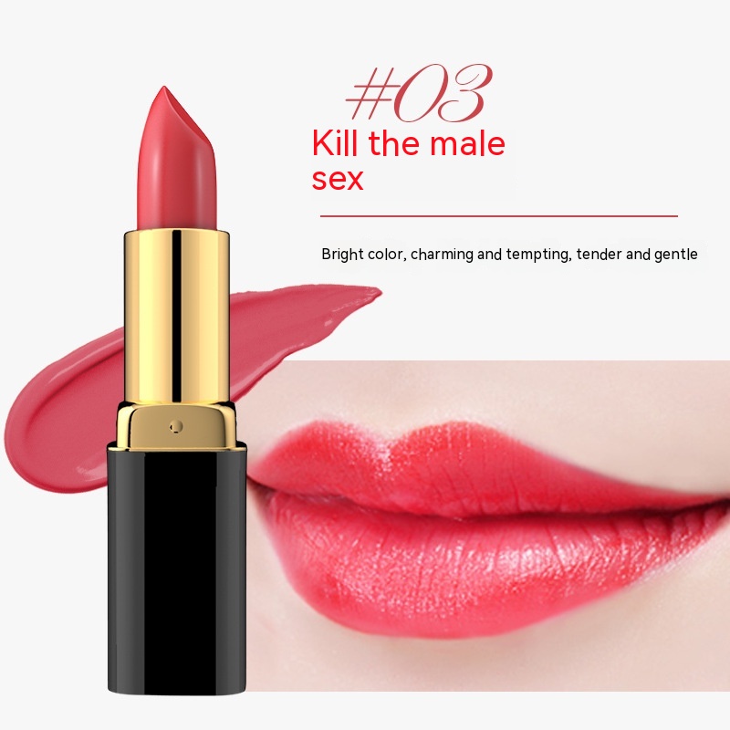 Lipstick Moisturizes And Does Not Fade Easily 03 Cut Male - Shop at LoveMi