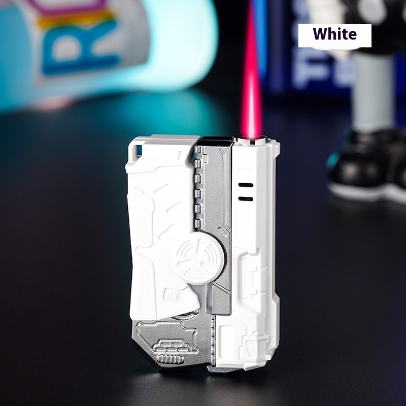 Personalized Fingertip Decompression Gyro Folding Gas Lighters - Picture 14 of 15
