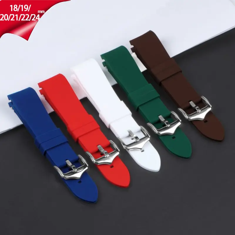 Rubber Watch Strap Elbow