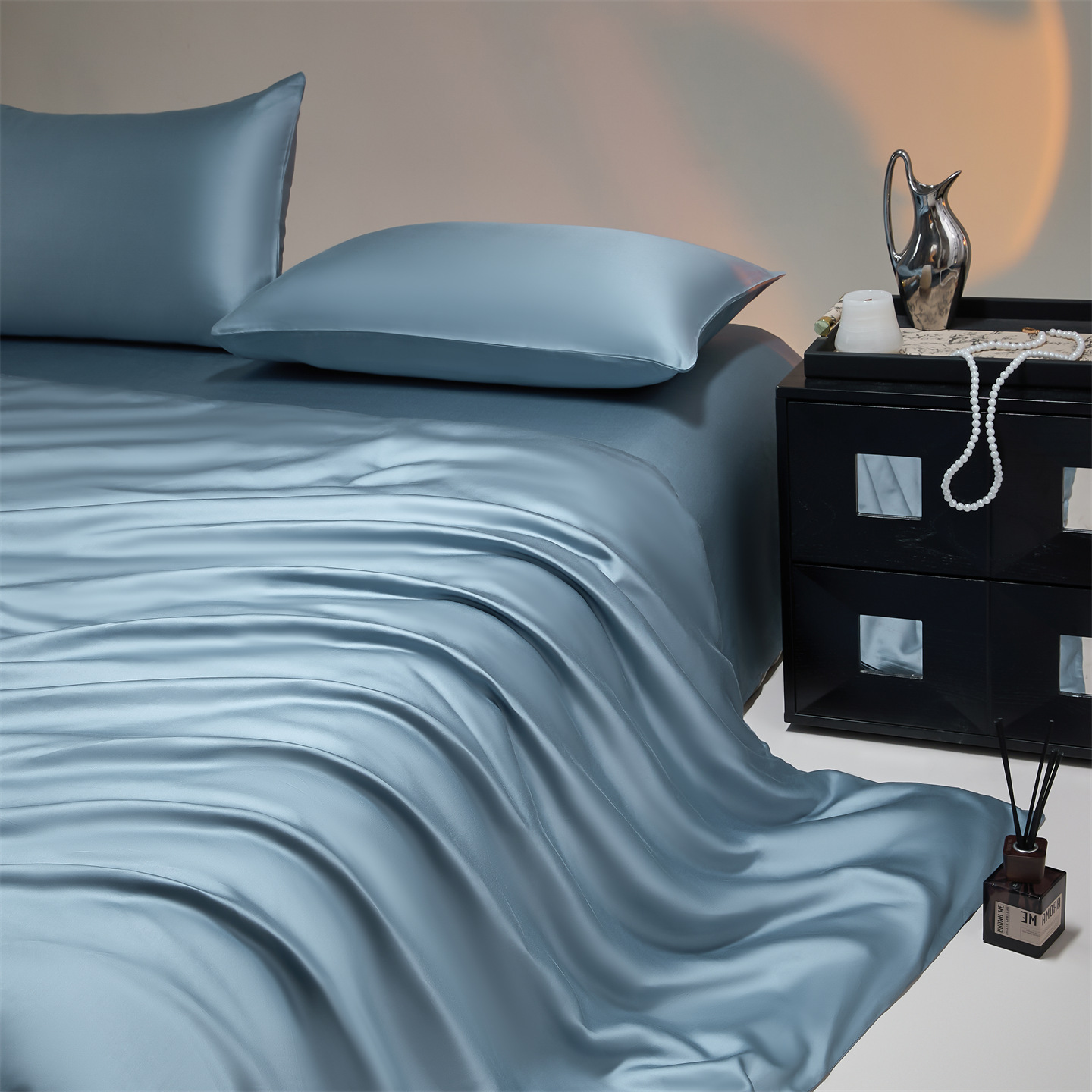 Affordable Luxury High-end Tencel Four-piece Bedding Set Sheets And Duvet Cover — foto 13
