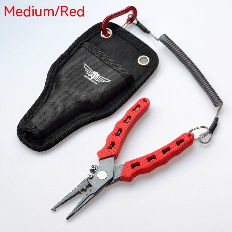 Exclusive for fishing pliers lure pliers (black-medium)