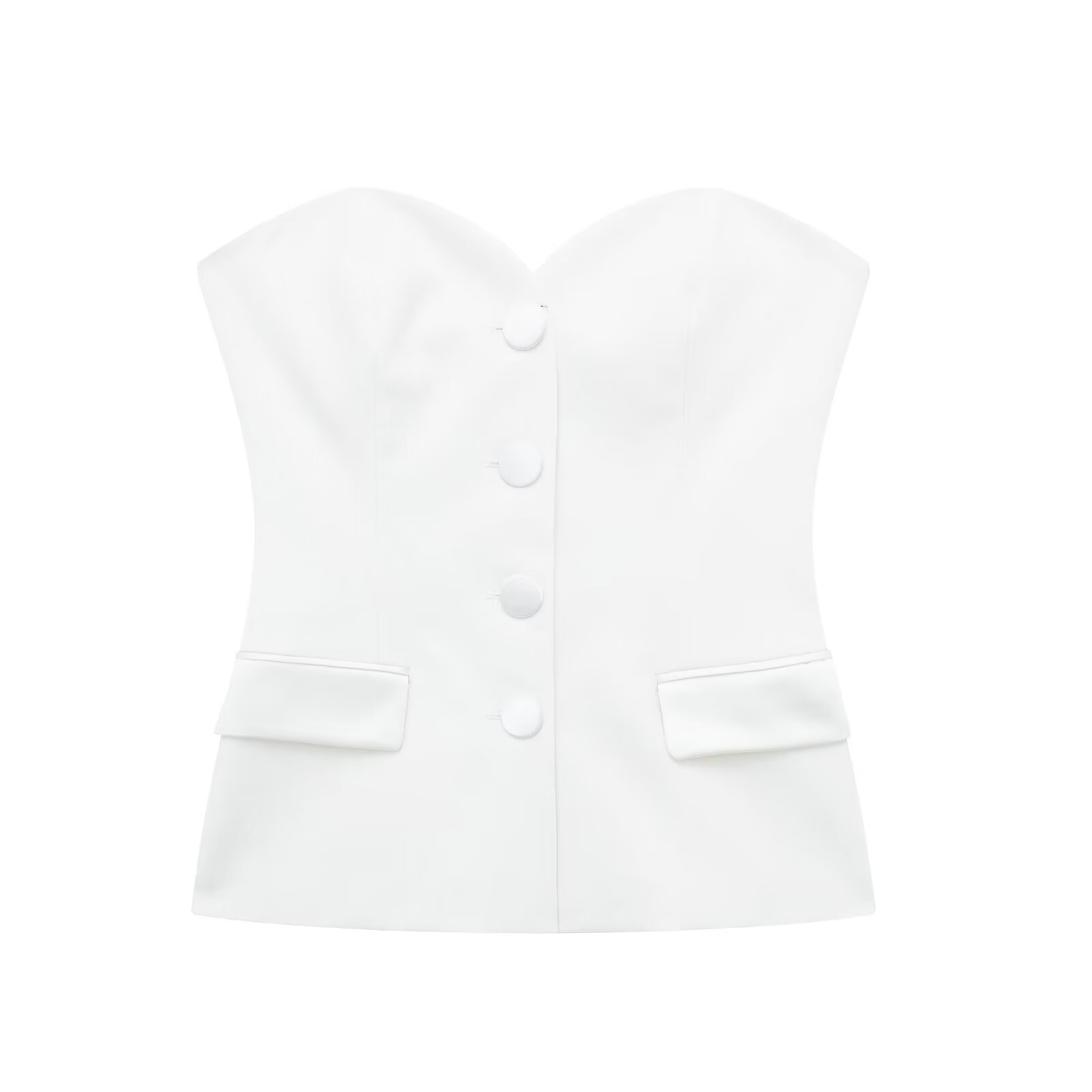 Cross Border Wholesale Silk Satin Texture Stitching Tight Top