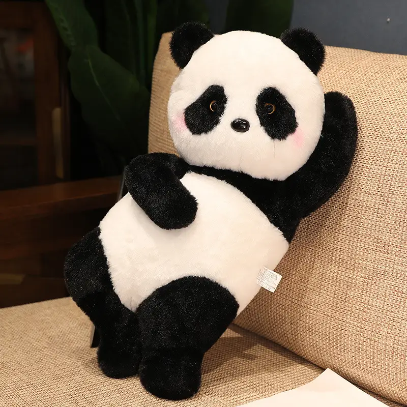 Super Soft Sleeping Cute Lying Flat Panda Plush Doll Toy