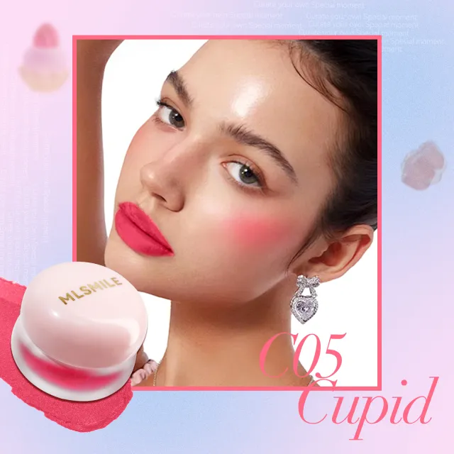 Jelly Lip Mud Matte Finish Velvet Lip Lacquer 05Cupid - Shop at LoveMi