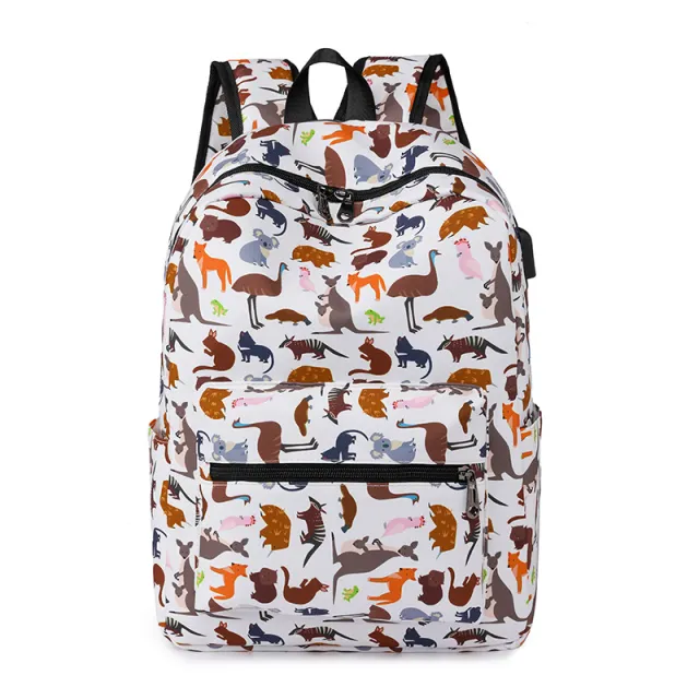 Fashion Printed Casual Travel Bag Zoo - Shop at LoveMi
