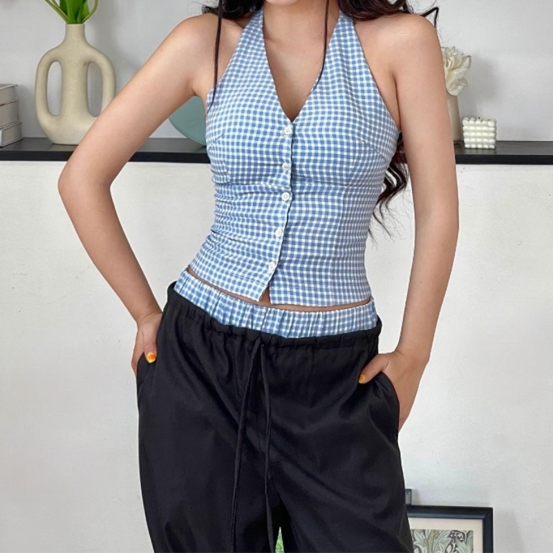 Vest Summer Casual Loose Lace Trousers Suit Women