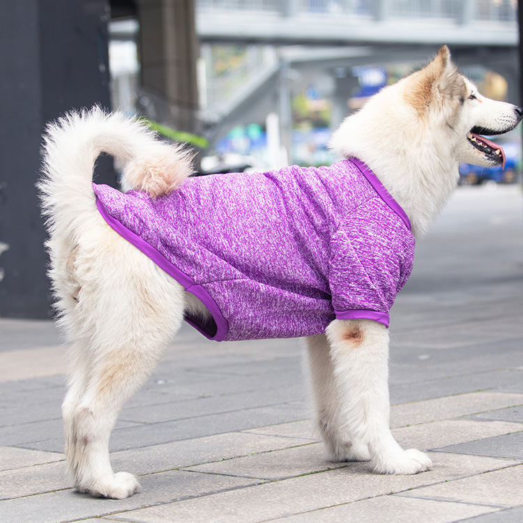Large Size Dog Autumn Winter Sweater In The Body For Warmth