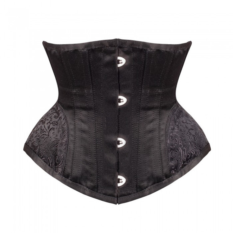 Women's Solid Color Versatile Gothic Embroidered Corset