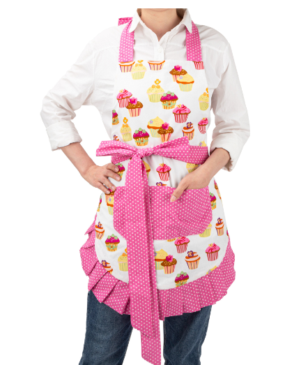 Title 3, Printed Apron Antifouling Supermarket Overalls ...