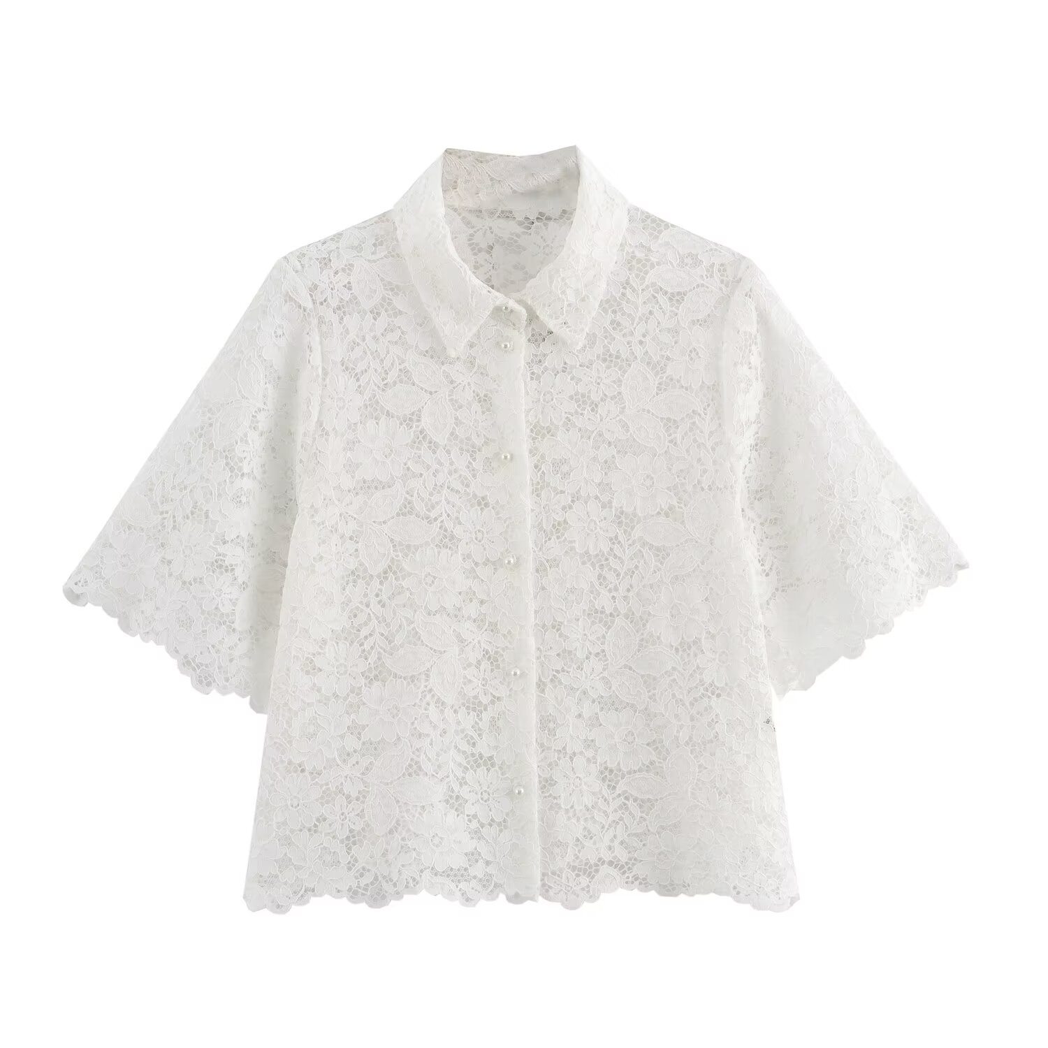 European And American Style Women's Fashion Lace Three piece Suit Top - Shop at LoveMi