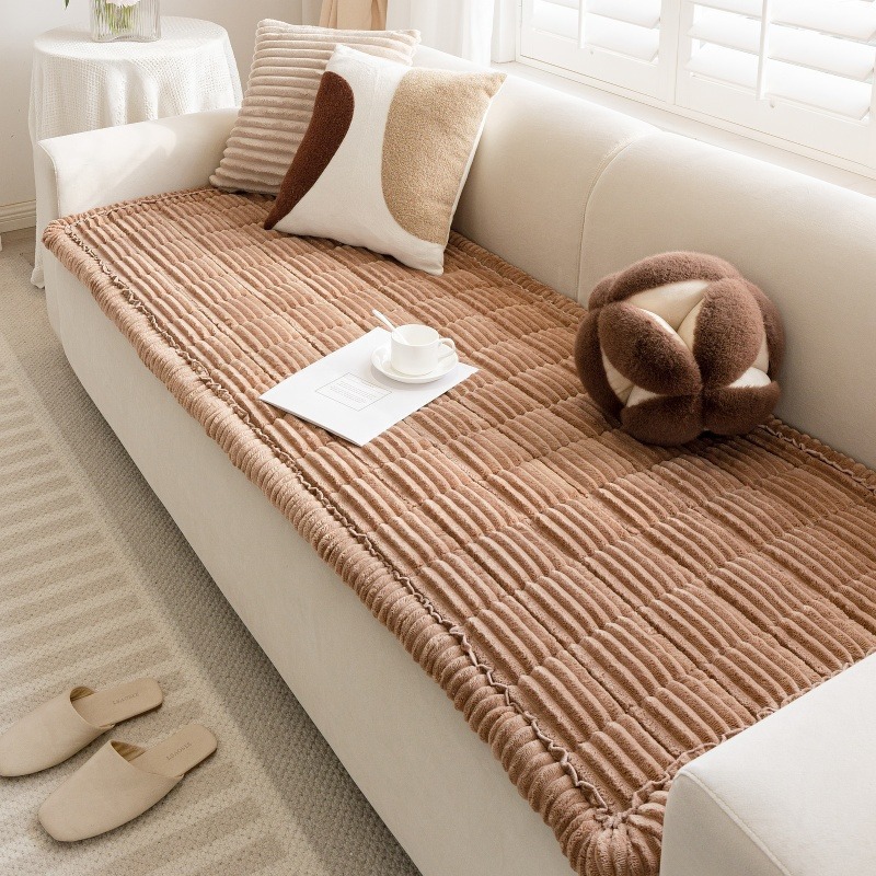 Flannel Non-Slip Sofa Cushion, picture 4 of 6