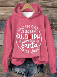 Sweater 3D Letters Printed Hoodie Women - Yxl230923007-4Xl - View 1