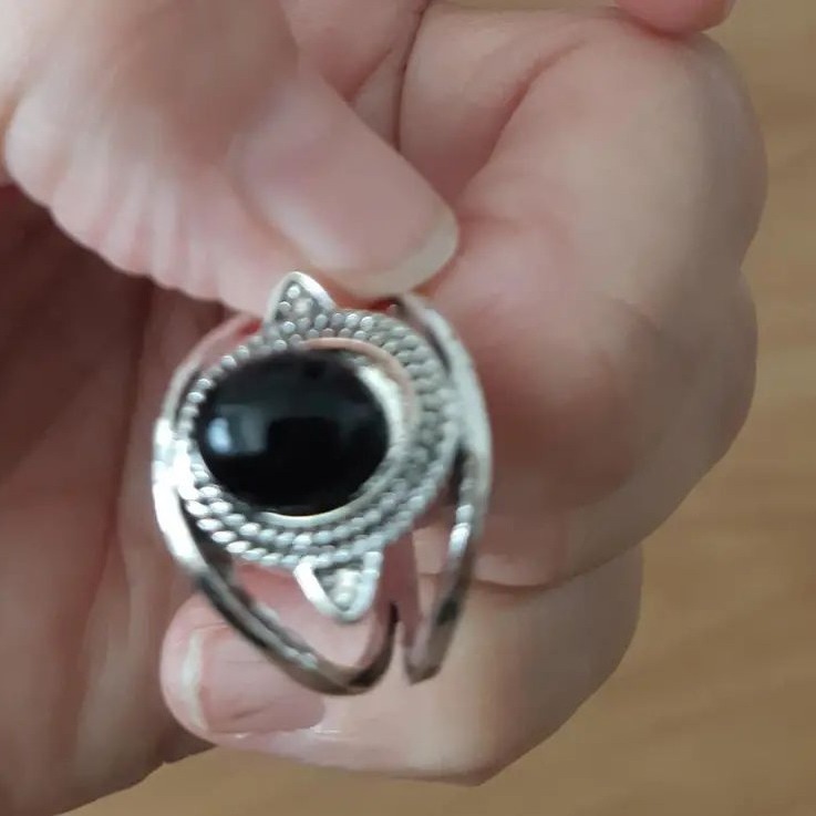 Oval Fashion Simple Personalized Stone Ring