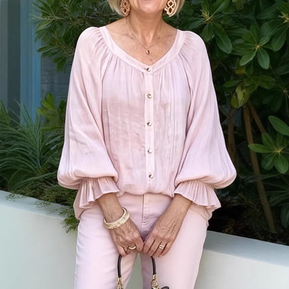 Womens Multi-color Casual Cardigan Blouse