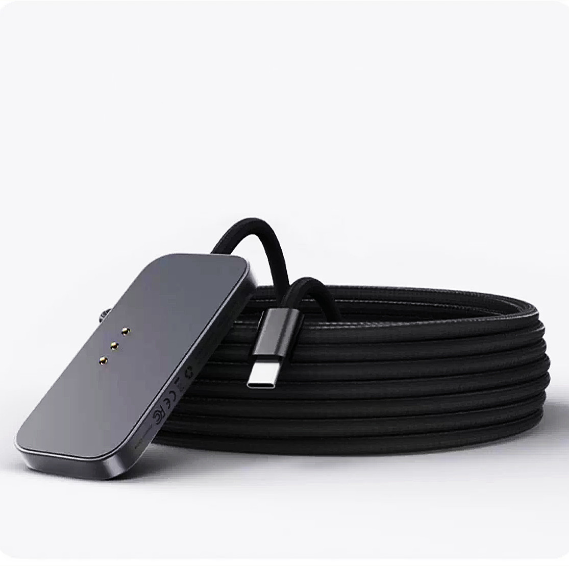 Fast-charging Smart Charger Wireless Charging Pad With USB-C Cable