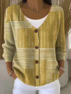 Women's Cardigan Sweater Autumn Winter Coat - 5471G8-L - View 1