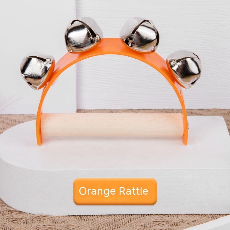 Orange Semicircle Rattle