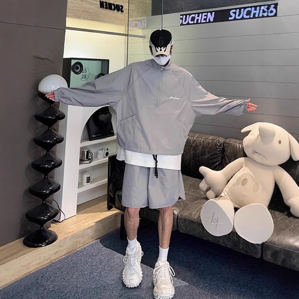 Ice Silk Quick Drying Sun Protection Sports Set